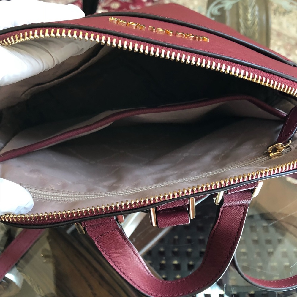 Michael kors large Emmy backpack&wallet&pom Pom - Picture 5 of 8